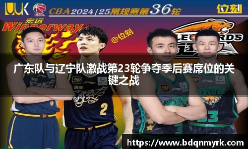 广东队与辽宁队激战第23轮争夺季后赛席位的关键之战